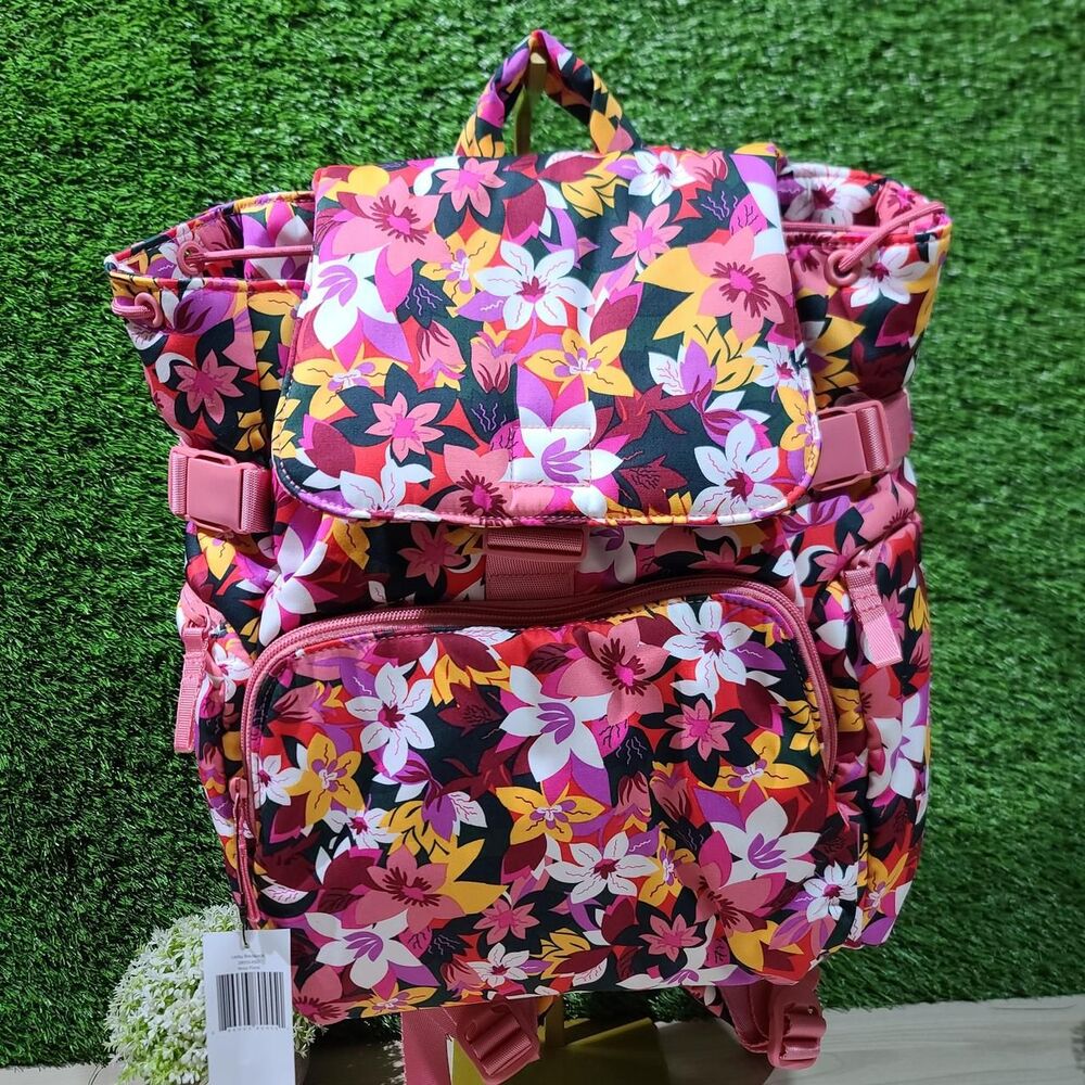 Vera Bradley Utility Backpack / Rosa Floral NWT